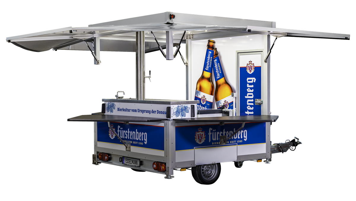 B21 Ausschankwagen Innensteher freigestellt, Esselmann Hamm